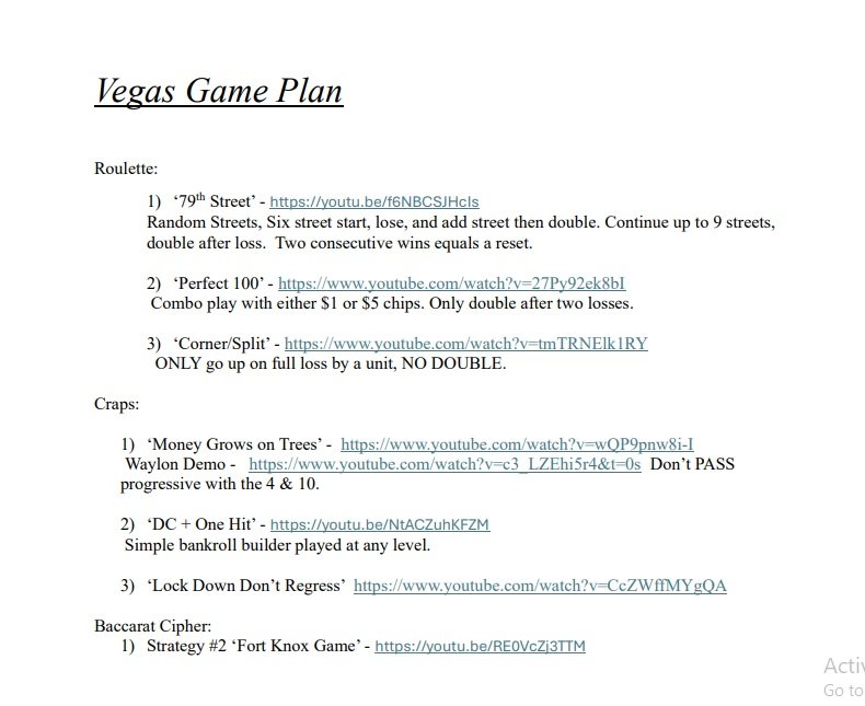 Casino Betting Systems