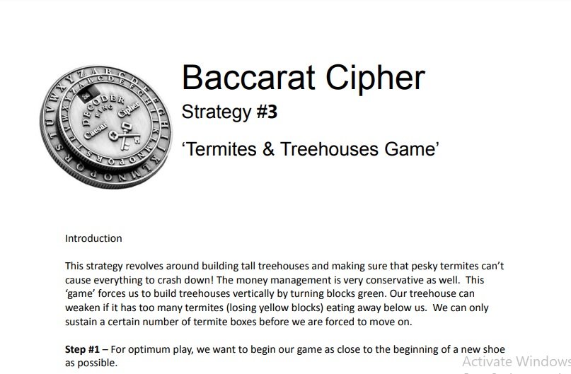 Baccarat Basic Tutorial