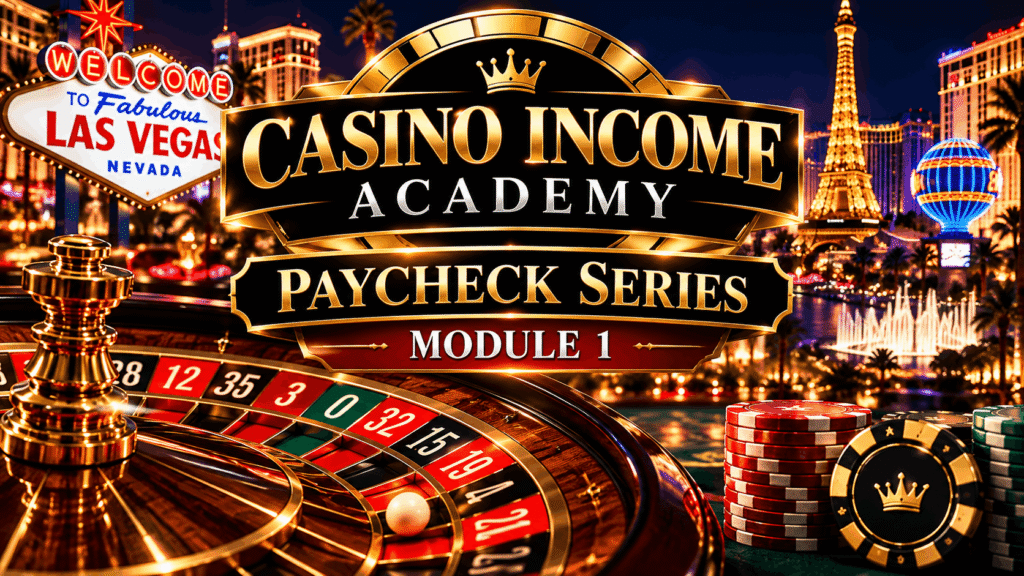 Paycheck Series: Roulette Corners Columns Formula - Module 1